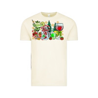 Vintage Arctic Christmas tequila Vintage Tee - CowhideDigitalArt