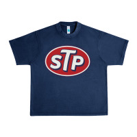Navy stp motor oil distressed Urban Heavy Tee - artisFamous