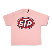 Salmon stp motor oil distressed Urban Heavy Tee - artisFamous