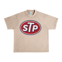 French Oak stp motor oil distressed Urban Heavy Tee - artisFamous