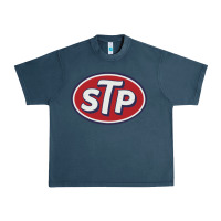 Midnight Navy stp motor oil distressed Urban Heavy Tee - artisFamous