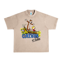 French Oak calvin hobbes Urban Heavy Tee - artisFamous