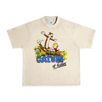 Sandshell calvin hobbes Urban Heavy Tee - artisFamous