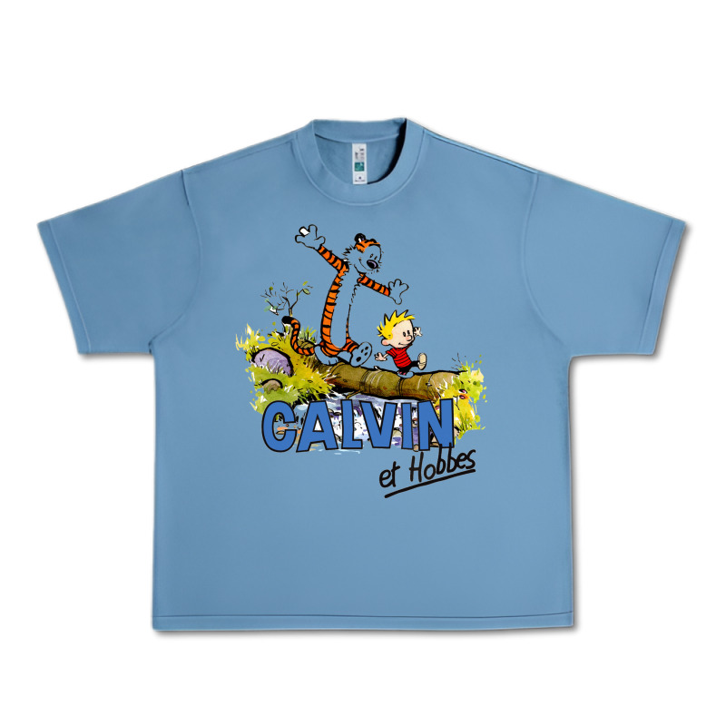 Calvin Hobbes Urban Heavy Tee by artisFamous | Teevron
