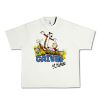 Pistachio calvin hobbes Urban Heavy Tee - artisFamous