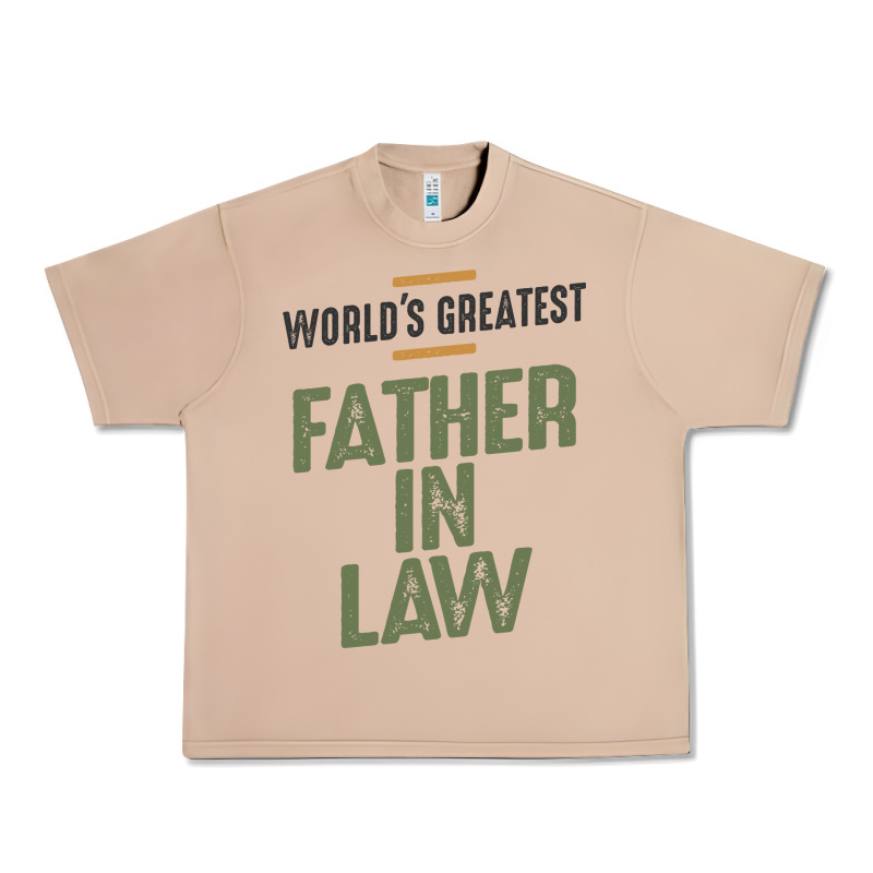World's Greatest Father-in-law - Dad And Grandpa Urban Heavy Tee by artisFamous | Teevron