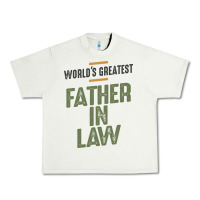 Pistachio World's Greatest Father-In-Law - Dad and Grandpa Urban Heavy Tee - artisFamous