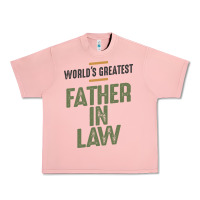 Salmon World's Greatest Father-In-Law - Dad and Grandpa Urban Heavy Tee - artisFamous