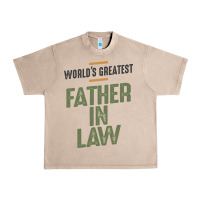 French Oak World's Greatest Father-In-Law - Dad and Grandpa Urban Heavy Tee - artisFamous