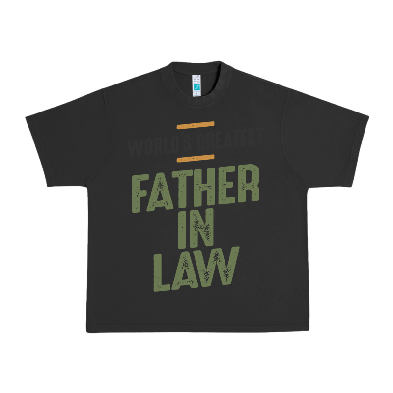 World's Greatest Father-in-law - Dad And Grandpa Urban Heavy Tee by artisFamous | Teevron