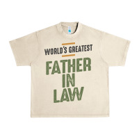 Sandshell World's Greatest Father-In-Law - Dad and Grandpa Urban Heavy Tee - artisFamous
