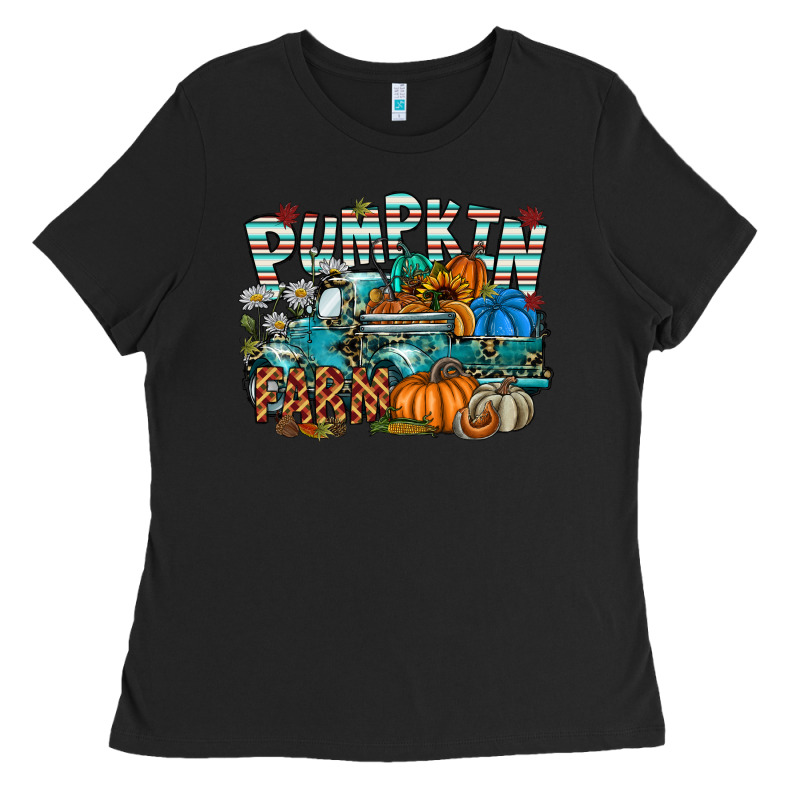Pumpkin Farm Ladies Tee by SublimationCraftShop | Teevron