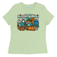 Matcha pumpkin farm Ladies Tee - SublimationCraftShop