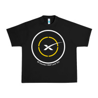 Black spacex drone ship Urban Heavy Tee - artisFamous