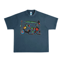 Midnight Navy Contemporary Miro Urban Heavy Tee - artisFamous