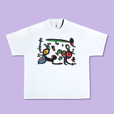 Contemporary Miro Urban Heavy Tee Designed By Artisfamous