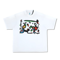 White Contemporary Miro Urban Heavy Tee - artisFamous