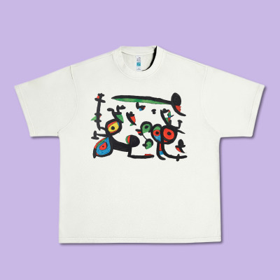 Contemporary Miro Urban Heavy Tee Designed By Artisfamous