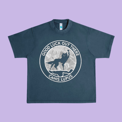 Fantastic Mr Fox Wolf Canis Mountain Urban Heavy Tee Designed By Artisfamous