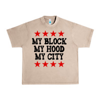 French Oak my block my hood my city Urban Heavy Tee - artisFamous