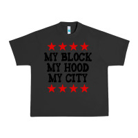 Pigment Black my block my hood my city Urban Heavy Tee - artisFamous