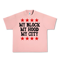 Salmon my block my hood my city Urban Heavy Tee - artisFamous