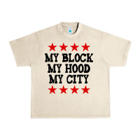 Sandshell my block my hood my city Urban Heavy Tee - artisFamous