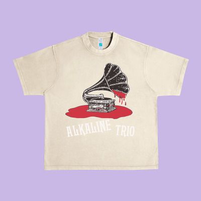Alkaline Trio Urban Heavy Tee Designed By Artisfamous