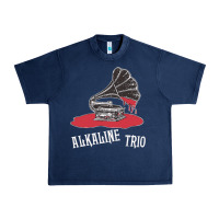 Navy alkaline trio Urban Heavy Tee - artisFamous