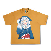 Peanut Butter Smile Beautiful Gawr Gura Urban Heavy Tee - artisFamous
