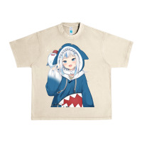 Smile Beautiful Gawr Gura Urban Heavy Tee | Teevron
