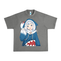 Tornado Smile Beautiful Gawr Gura Urban Heavy Tee - artisFamous