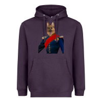 Plum Pet Portraits, Custom Pet Portraits, Renaissance Pet Portraits, Custom Heavyweight Hoodie - RanaPortraitStore
