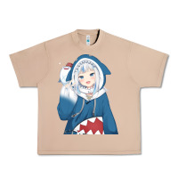 Burro Smile Beautiful Gawr Gura Urban Heavy Tee - artisFamous