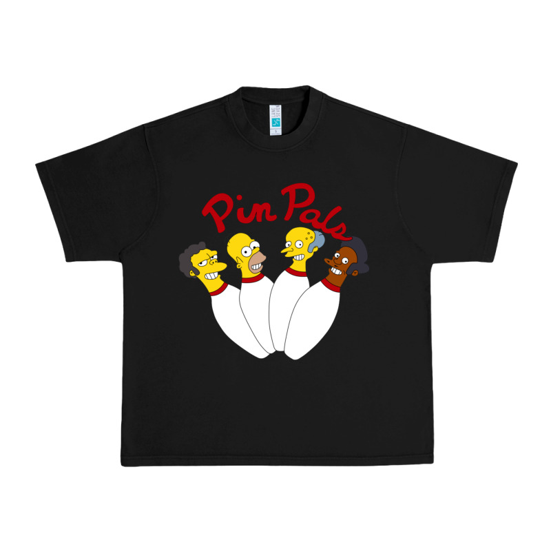 Pin Pals The Simpsons Urban Heavy Tee by artisFamous | Teevron