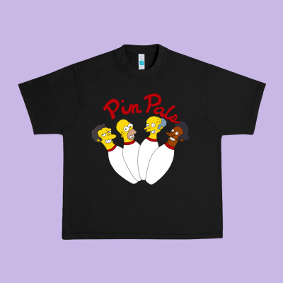 Pin Pals The Simpsons Urban Heavy Tee Designed By Artisfamous