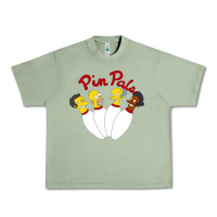 Oil Green pin pals The Simpsons Urban Heavy Tee - artisFamous