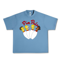 Pebble Blue pin pals The Simpsons Urban Heavy Tee - artisFamous