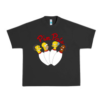 Pigment Black pin pals The Simpsons Urban Heavy Tee - artisFamous