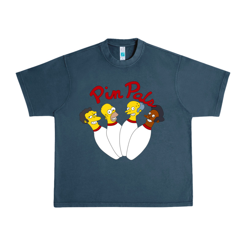 Pin Pals The Simpsons Urban Heavy Tee by artisFamous | Teevron
