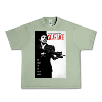 Oil Green scarfaces Urban Heavy Tee - artisFamous