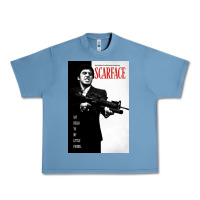 Pebble Blue scarfaces Urban Heavy Tee - artisFamous