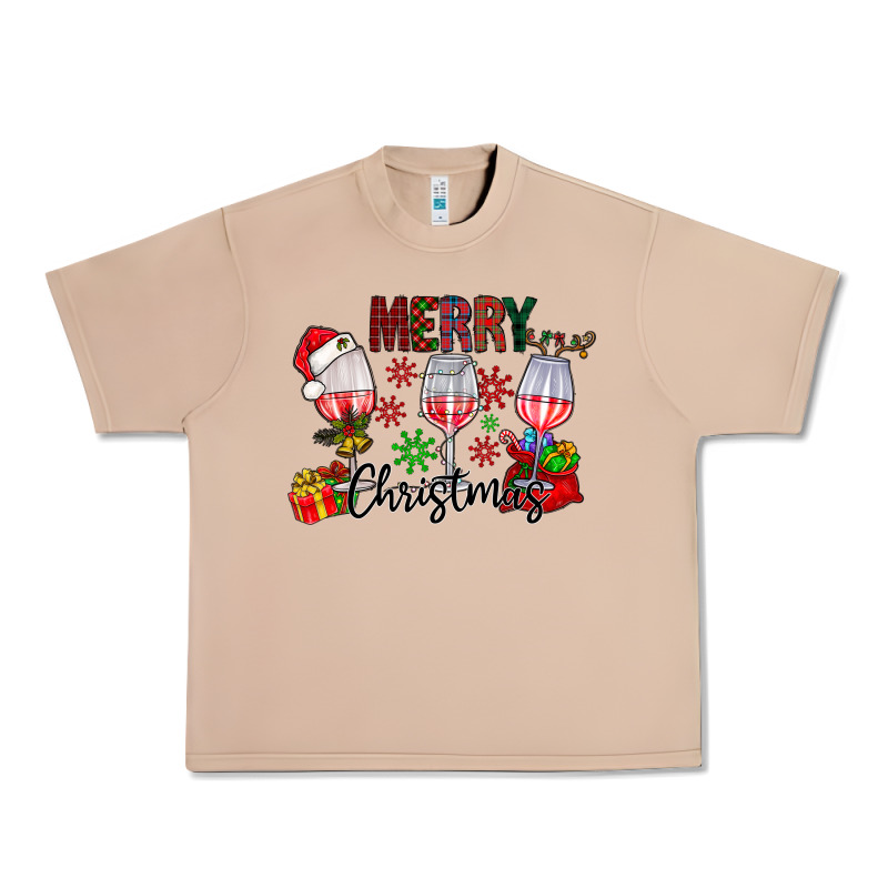 Merry Christmas Urban Heavy Tee by CowhideDigitalArt | Teevron