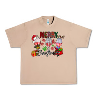 Burro Merry Christmas Urban Heavy Tee - CowhideDigitalArt