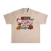 French Oak Merry Christmas Urban Heavy Tee - CowhideDigitalArt