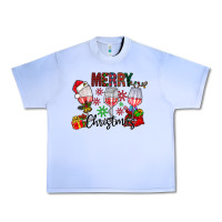 Grape Ice Merry Christmas Urban Heavy Tee - CowhideDigitalArt