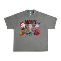 Tornado Merry Christmas Urban Heavy Tee - CowhideDigitalArt
