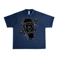 Navy alkaline trio Urban Heavy Tee - artisFamous