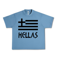 Pebble Blue greece hellas Urban Heavy Tee - artisFamous