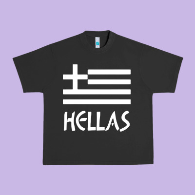 Greece Hellas Urban Heavy Tee Designed By Artisfamous